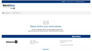 Help New Booking – DriveTest Home